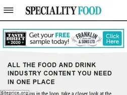 Sites similar to specialityfoodmagazine.com