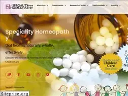 Sites similar to specialityhomeopathy.com