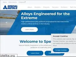 Sites similar to specialmetalsd.de