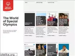 Sites similar to specialolympicsblog.wordpress.com
