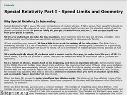 Sites similar to specialrelativity.net