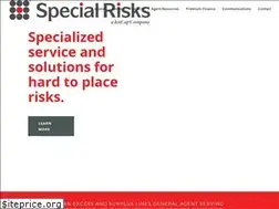 Sites similar to specialrisks.com