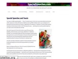 Sites similar to specialspeeches.com