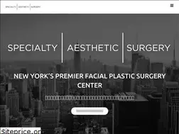 Sites similar to specialtyaestheticsurgery.com