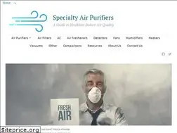Sites similar to specialtyairpurifiers.com