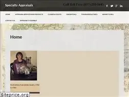 Sites similar to specialtyappraisals.com
