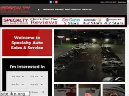 Sites similar to specialtyautoonline.com