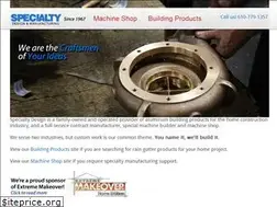 Sites similar to specialtydesign.com