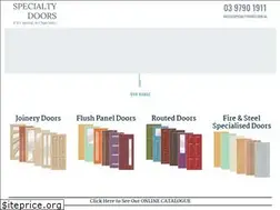 Sites similar to specialtydoors.com.au