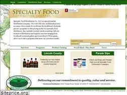 Sites similar to specialtyfooddistribution.com