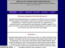 Sites similar to specialtyfoodsbestresources.com