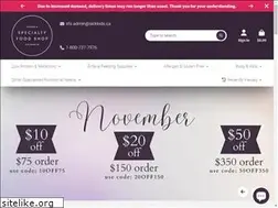 Sites similar to specialtyfoodshop.ca
