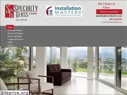 Sites similar to specialtyglasssantamaria.com