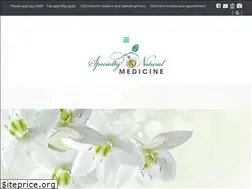 Sites similar to specialtynaturalmedicine.com