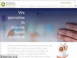 Sites similar to specialtynutrition.com