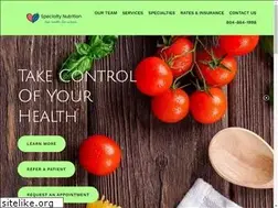 Sites similar to specialtynutritionandhealth.com