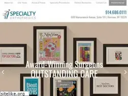 Sites similar to specialtyorthony.com
