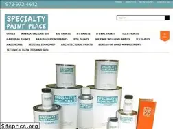Sites similar to specialtypaintplace.com