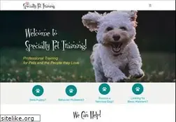Sites similar to specialtypettraining.com