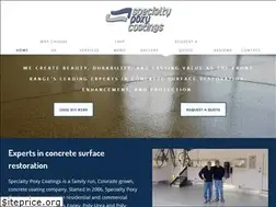 Sites similar to specialtypoxy.com