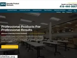 Sites similar to specialtyproducthardware.com