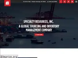 Sites similar to specialtyresources.com