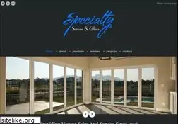 Sites similar to specialtyscreenandglass.com