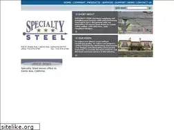 Sites similar to specialtysteel.org