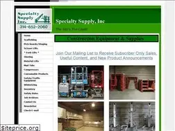Sites similar to specialtysupplyinc.com