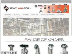 Sites similar to specialtyvalvegroup.com