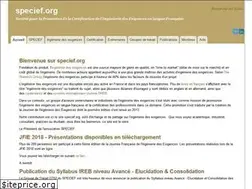 Sites similar to specief.org