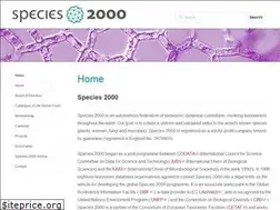 Sites similar to species2000.org