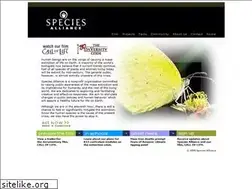 Sites similar to speciesalliance.org