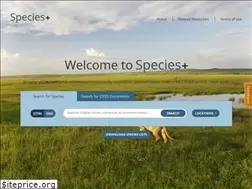 Sites similar to speciesplus.net