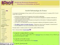 Sites similar to specif.org