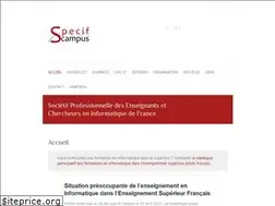 Sites similar to specifcampus.fr