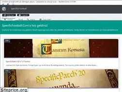 Sites similar to specificfootball.com