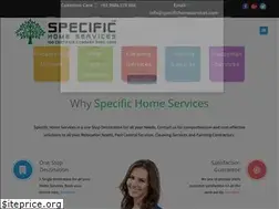 Sites similar to specifichomeservices.com
