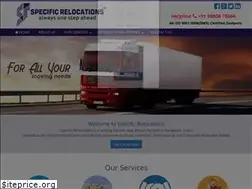 Sites similar to specificrelocations.com