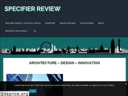 Sites similar to specifierreview.com