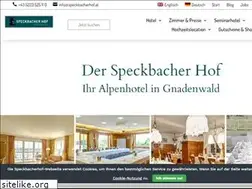 Sites similar to speckbacherhof.at