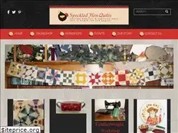 Sites similar to speckledhenquilts.net