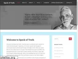 Sites similar to speckoftruth.com