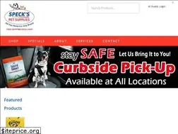 Sites similar to speckspets.com