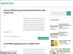 Sites similar to specof.com