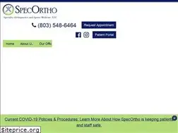 Sites similar to specortho.com