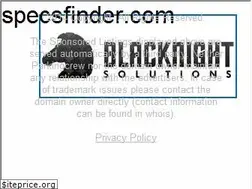Sites similar to specsfinder.com