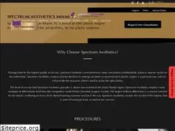Sites similar to spectrum-aesthetics.com