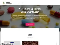 Sites similar to spectrum-supplements.com