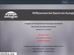 Sites similar to spectrumautoglas.de